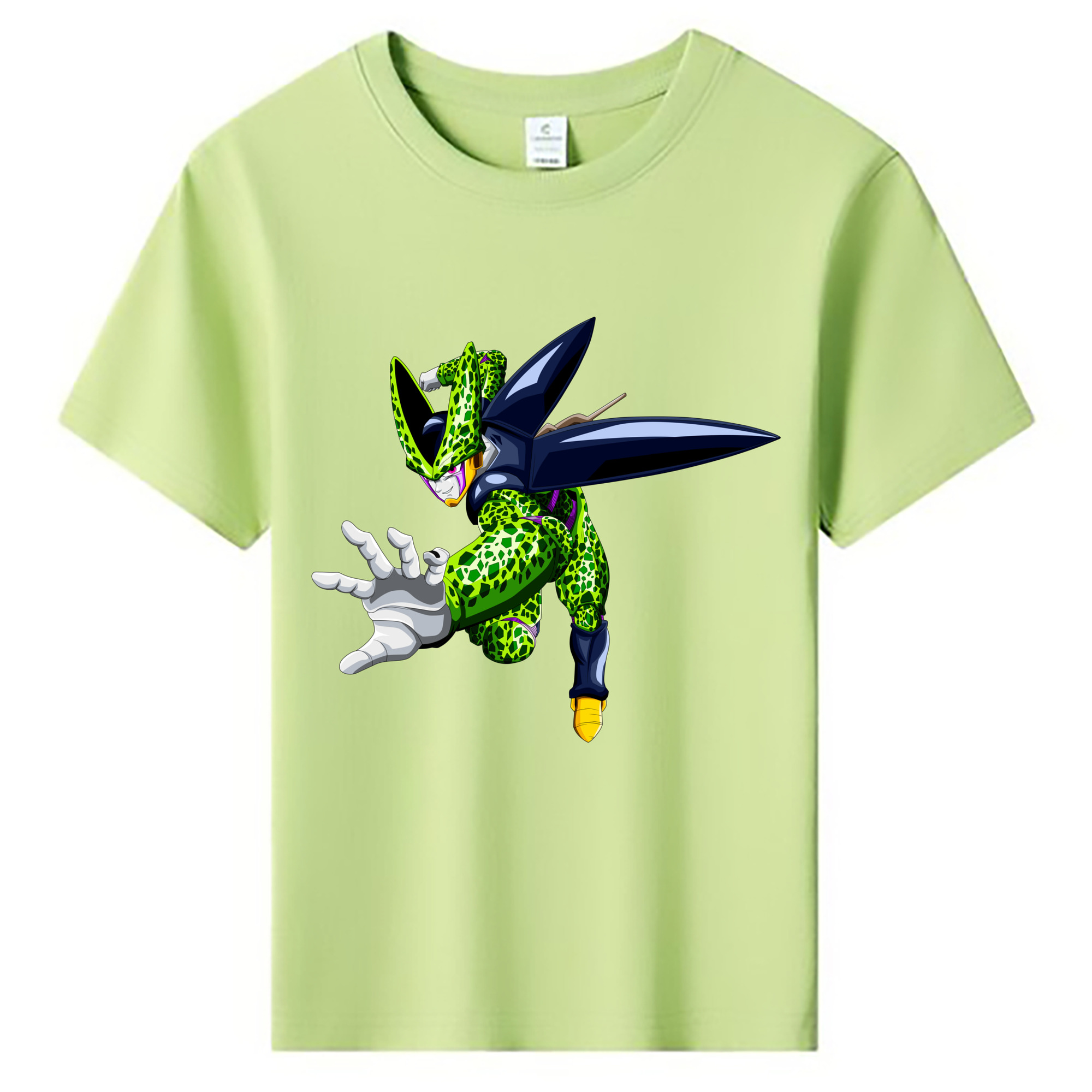 （画像用） ドラゴンボール セル DRAGON BALL Cell 綿100％キッズTシャツ（フロントプリント）